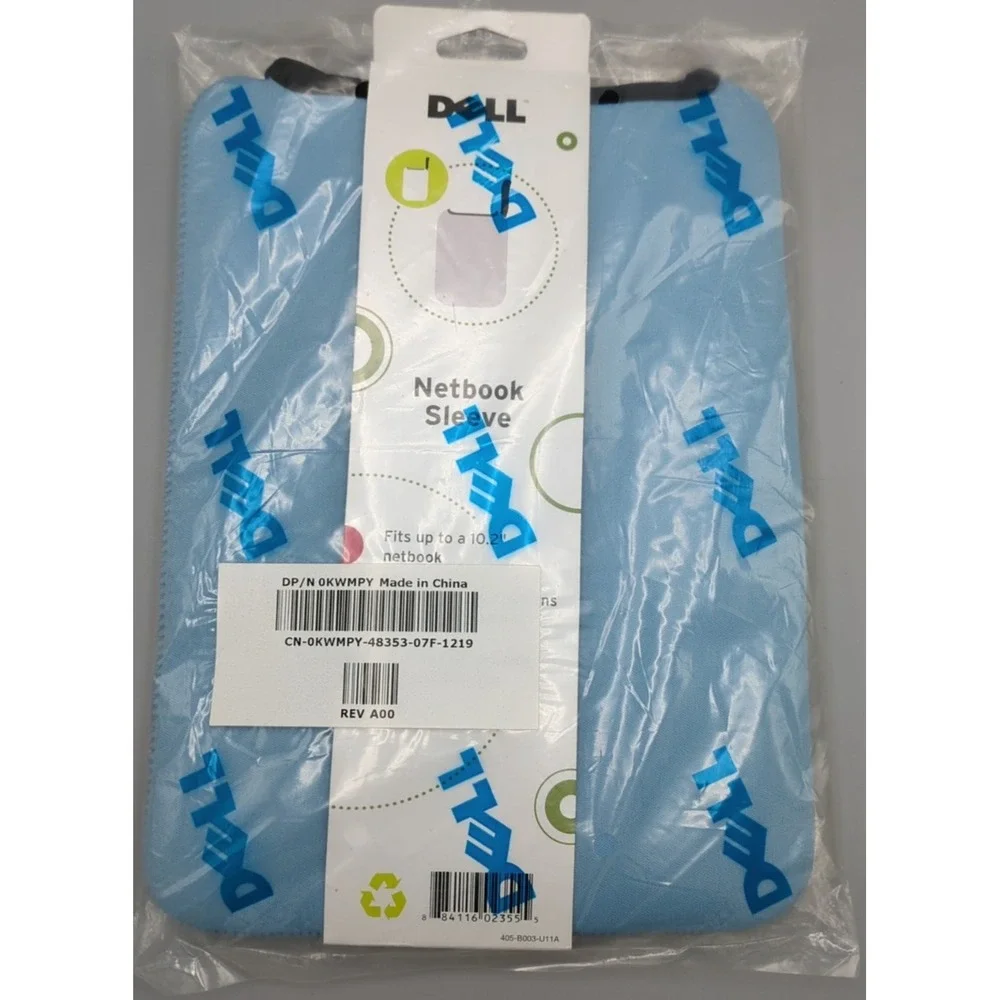 Dell Netbook‎ Sleeve Tablet Cover Neoprene 10.2 inch Light Blue/Black 5 Dot